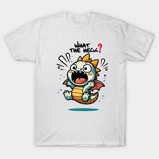 Shocked Baby Dragon T-Shirt by aswIDN